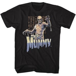 Universal Monsters The Mummy Black T-Shirt